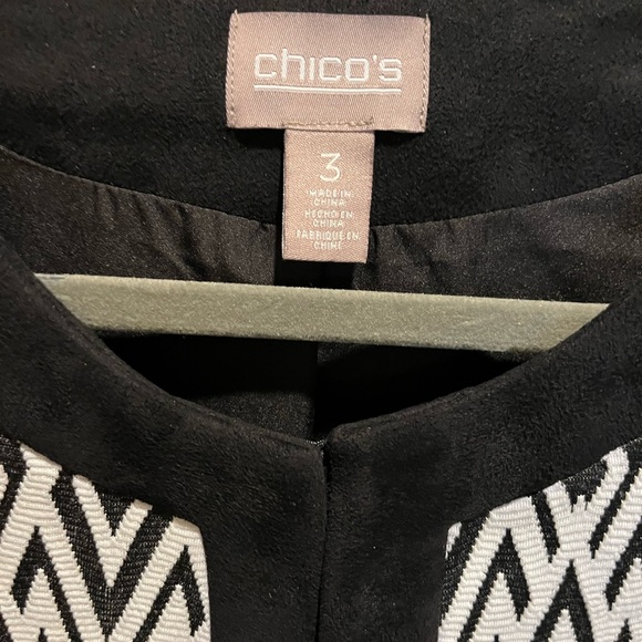 08. WOMENS CHICO’S 3/XL DETAIL JACKET - Picture 2 of 6